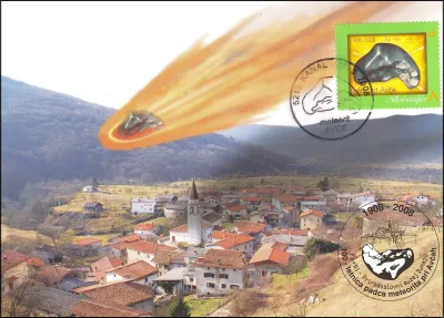100 - LETNICA PADCA METEORITA PRI AVČAH